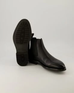 Santoni Colin In Schwarz -Tretter Verkäufe TH 09010000254 pic12