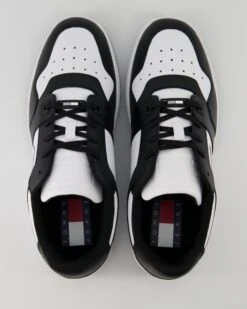 Tommy Hilfiger Jeans Basket Leather In Schwarz -Tretter Verkäufe T 05510000601 pic11