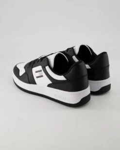 Tommy Hilfiger Jeans Basket Leather In Schwarz -Tretter Verkäufe T 05510000601 pic3