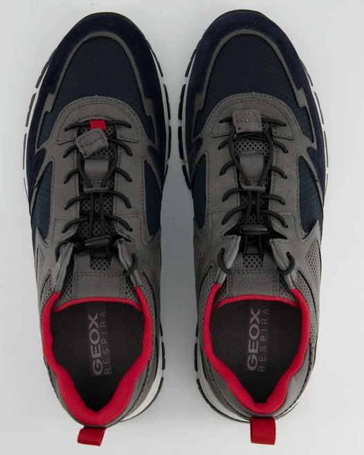 Geox U DELRAY A - TEXT WRINKL.SYN In Grau 6 Geox U DELRAY A - TEXT WRINKL.SYN In Grau – Bild 4