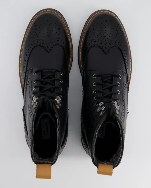 Clarks BATCOMBE LORD In Schwarz 6 Clarks BATCOMBE LORD In Schwarz – Bild 4