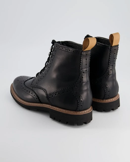 Clarks BATCOMBE LORD In Schwarz 5 Clarks BATCOMBE LORD In Schwarz – Bild 3