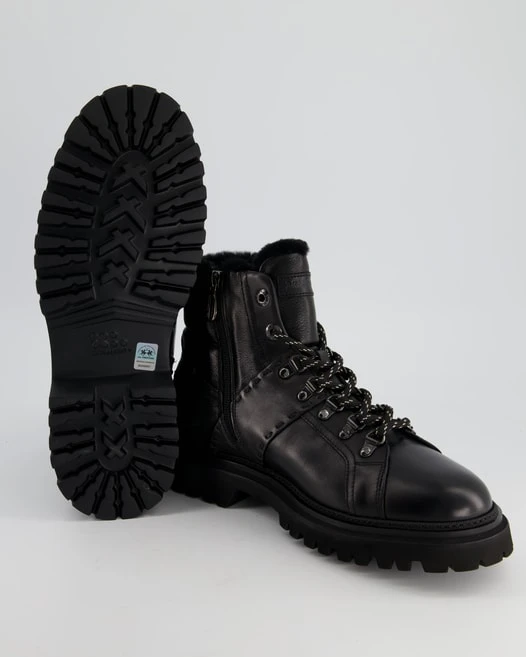 La Martina Schnürboot In Schwarz 7 La Martina Schnürboot In Schwarz – Bild 5