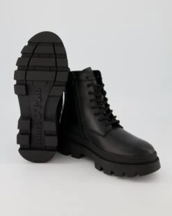 Marc O'Polo Marc O´Polo Lace Flatheel Bootie In Schwarz -Tretter Verkäufe T 09010000280 pic12