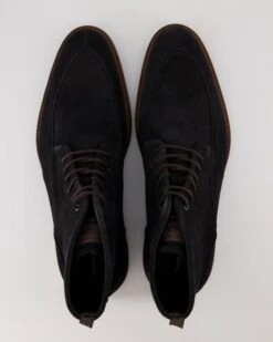 Floris Van Bommel Schnürboot In Schwarz -Tretter Verkäufe T 09010300084 pic11