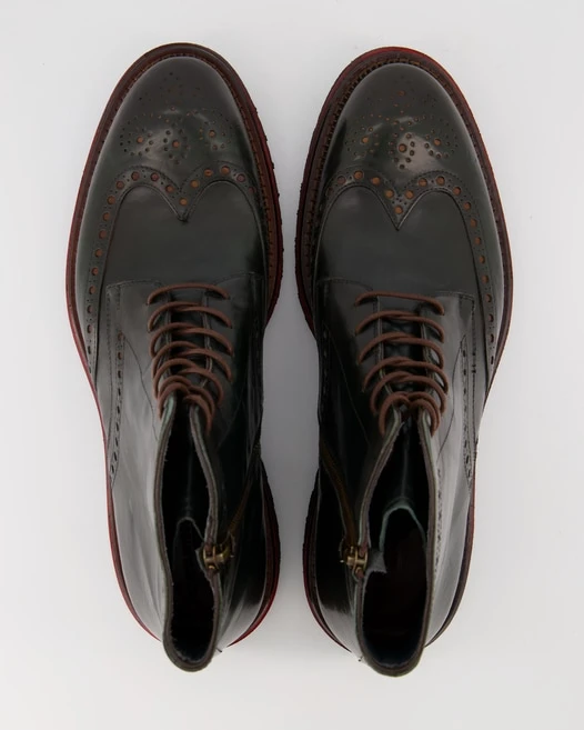 Konstantin Starke Stiefelette In Grün 6 Konstantin Starke Stiefelette In Grün – Bild 4