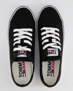 Tommy Hilfiger Jeans Essential Low WMN In Schwarz -Tretter Verkäufe T 25510400141 pic11