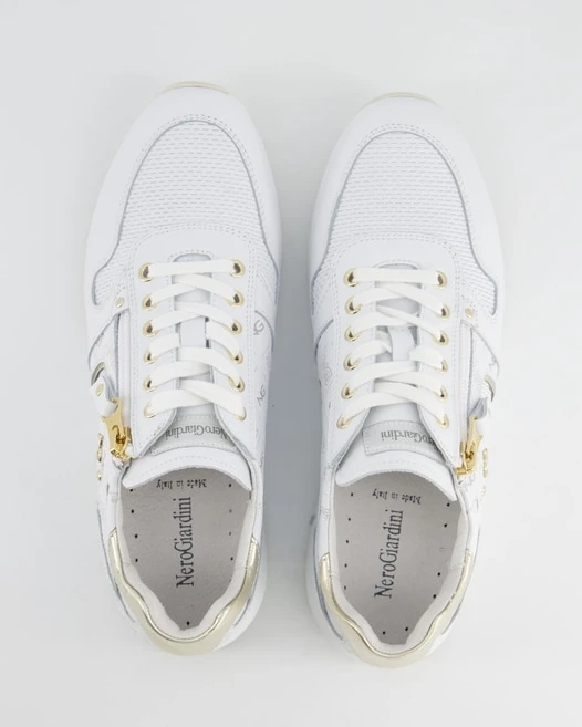 Nero Giardini Schnürschuh In Weiß 6 Nero Giardini Schnürschuh In Weiß – Bild 4