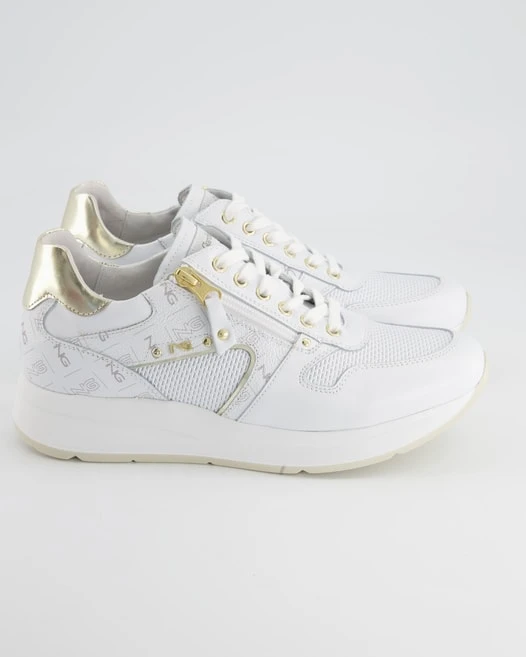 Nero Giardini Schnürschuh In Weiß 4 Nero Giardini Schnürschuh In Weiß – Bild 2