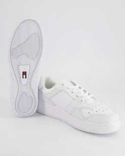 Tommy Hilfiger Jeans Retro Basket WMN In Weiß -Tretter Verkäufe T 25520000934 pic12