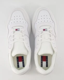 Tommy Hilfiger Jeans Retro Basket Flatf In Weiß -Tretter Verkäufe T 25520001141 pic11