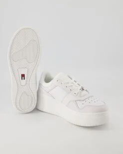 Tommy Hilfiger Jeans Retro Basket Flatf In Weiß -Tretter Verkäufe T 25520001141 pic12