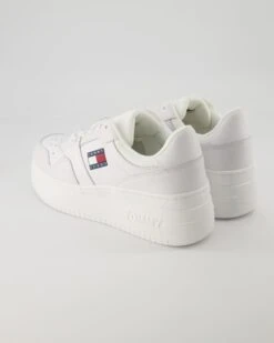 Tommy Hilfiger Jeans Retro Basket Flatf In Weiß -Tretter Verkäufe T 25520001141 pic3