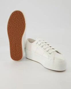 Superga 2790-Lame In Weiß -Tretter Verkäufe T 25520400217 pic12