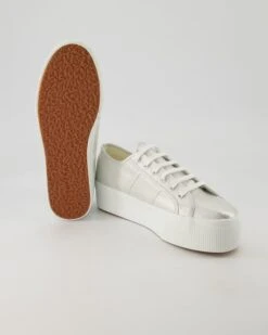 Superga 2790-Lame In Silber -Tretter Verkäufe T 25533400014 pic12