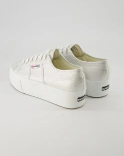 Superga 2790-Lame In Silber -Tretter Verkäufe T 25533400014 pic3