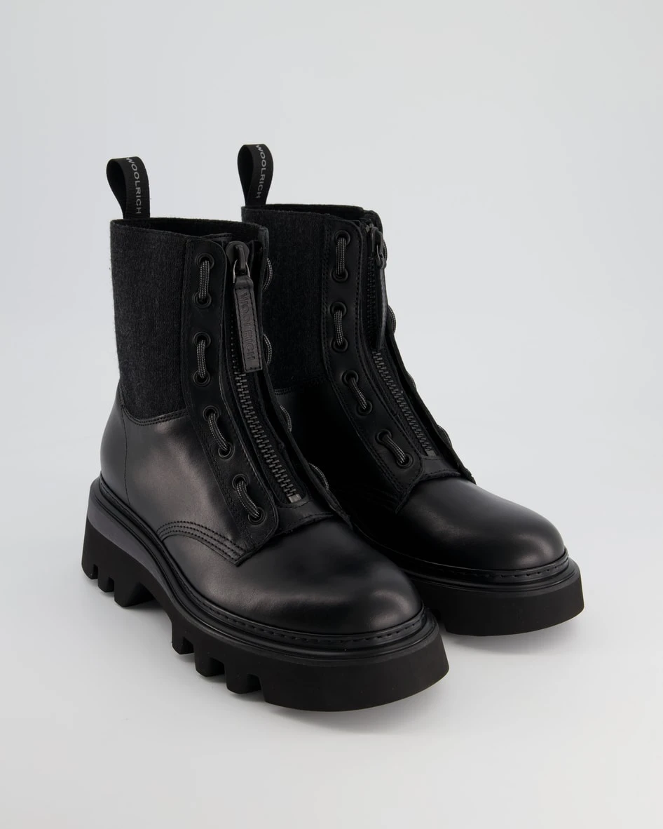 Woolrich Stiefelette In Schwarz 3 Woolrich Stiefelette In Schwarz