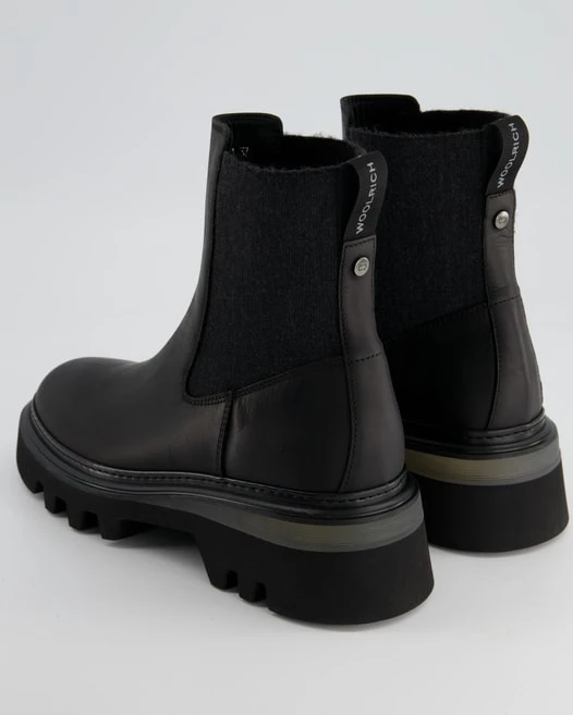 Woolrich Chelseaboot In Schwarz 5 Woolrich Chelseaboot In Schwarz – Bild 3