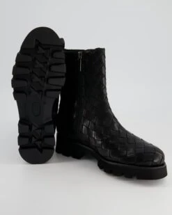 Pons Quintana Stiefelette In Schwarz -Tretter Verkäufe T 29010500078 pic12