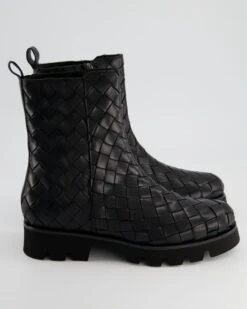 Pons Quintana Stiefelette In Schwarz -Tretter Verkäufe T 29010500078 pic2