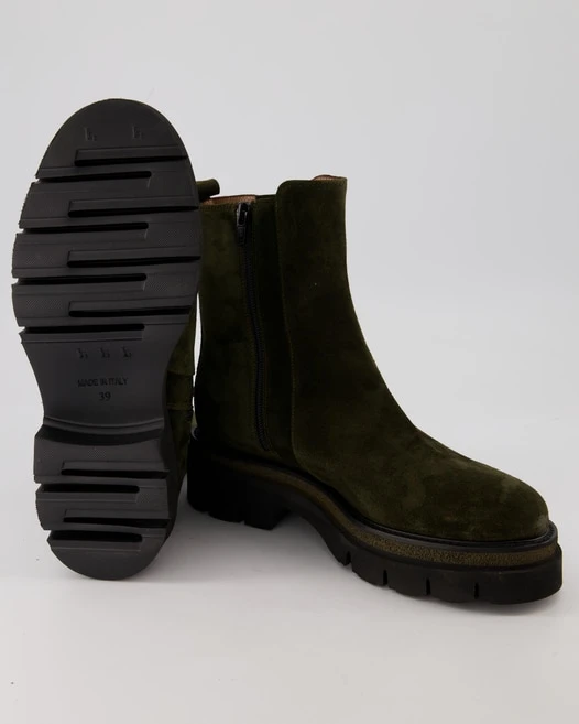 Konstantin Starke Stiefelette In Grün 7 Konstantin Starke Stiefelette In Grün – Bild 5