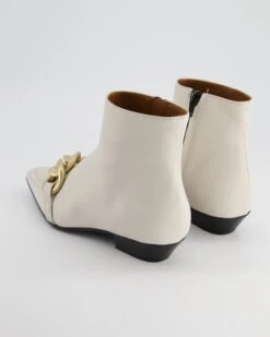 George Watts Stiefelette In Weiß -Tretter Verkäufe T 29120000012 pic3