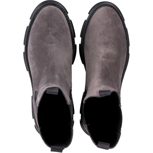 Zahira Stiefelette In Grau 6 Zahira Stiefelette In Grau – Bild 4