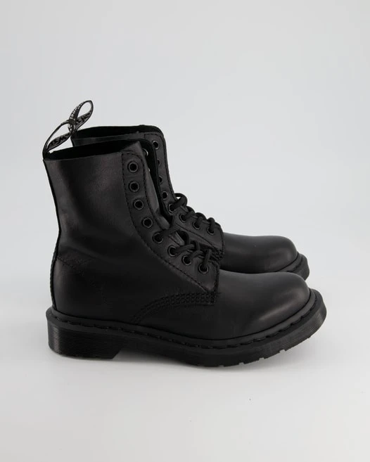 Dr. Martens Pascal Mono Black Virginia In Schwarz 4 Dr. Martens Pascal Mono Black Virginia In Schwarz – Bild 2