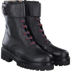 Trumans Schnürstiefel In Schwarz
