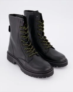 Tommy Hilfiger Jeans Lace Up Boot In Schwarz