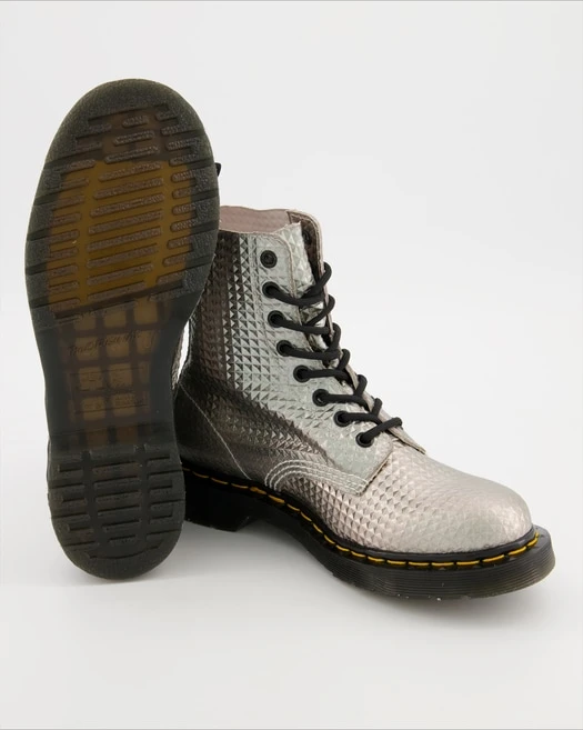 Dr. Martens 1460 Pascal In Silber 7 Dr. Martens 1460 Pascal In Silber – Bild 5