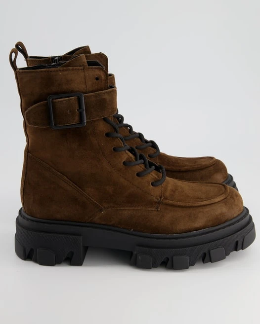 Zahira Stiefelette In Braun 4 Zahira Stiefelette In Braun – Bild 2