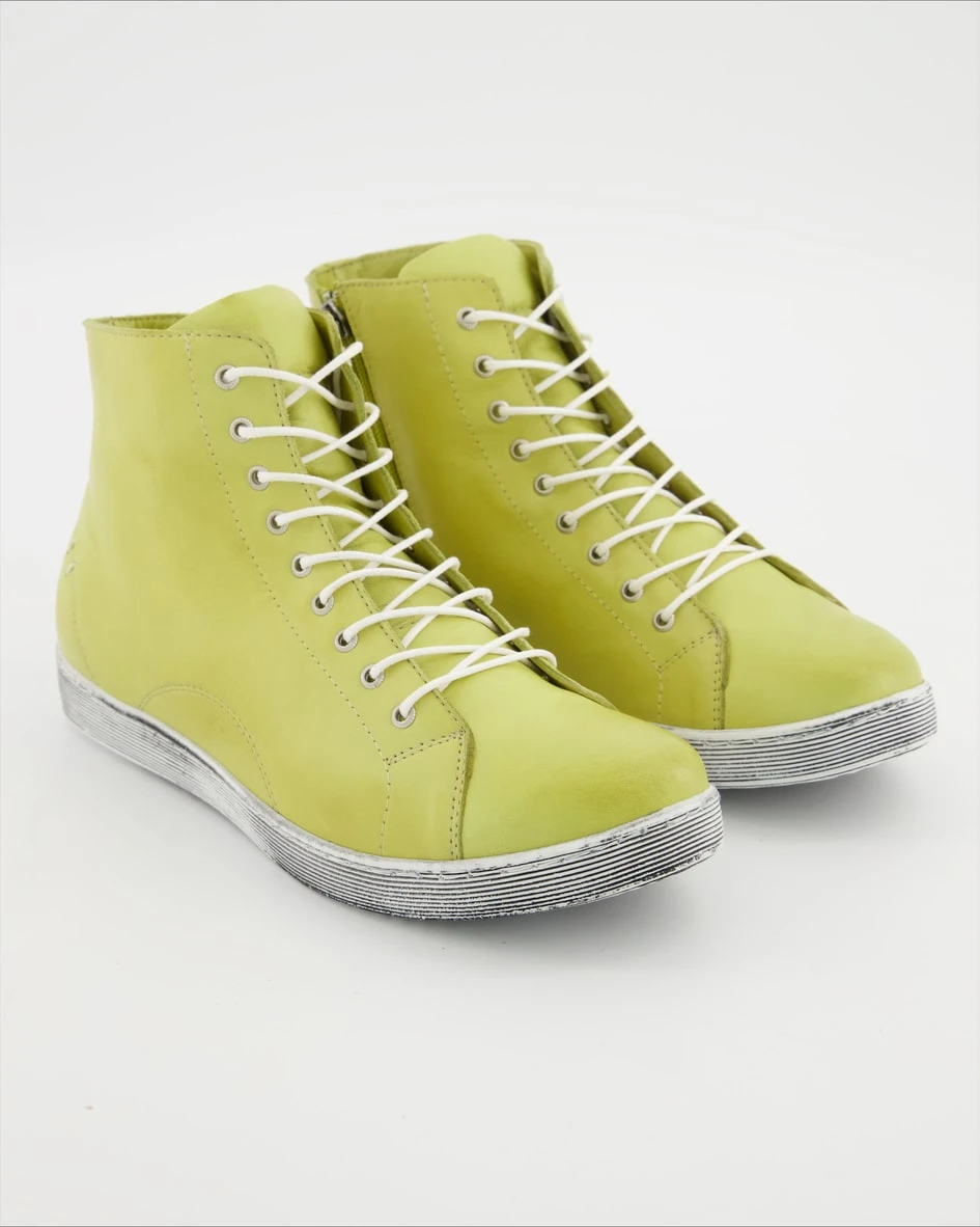 Andrea Conti Stiefelette In Grün 3 Andrea Conti Stiefelette In Grün