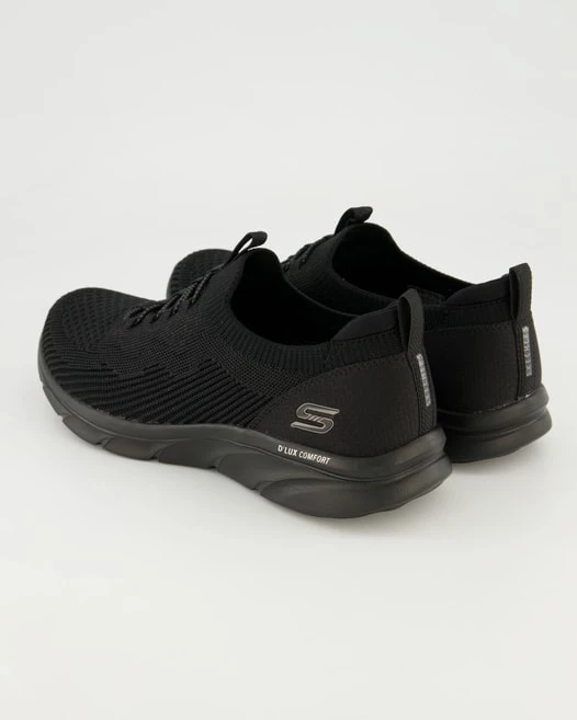 Skechers D´Lux Comfort Bonus In Schwarz 5 Skechers D´Lux Comfort Bonus In Schwarz – Bild 3