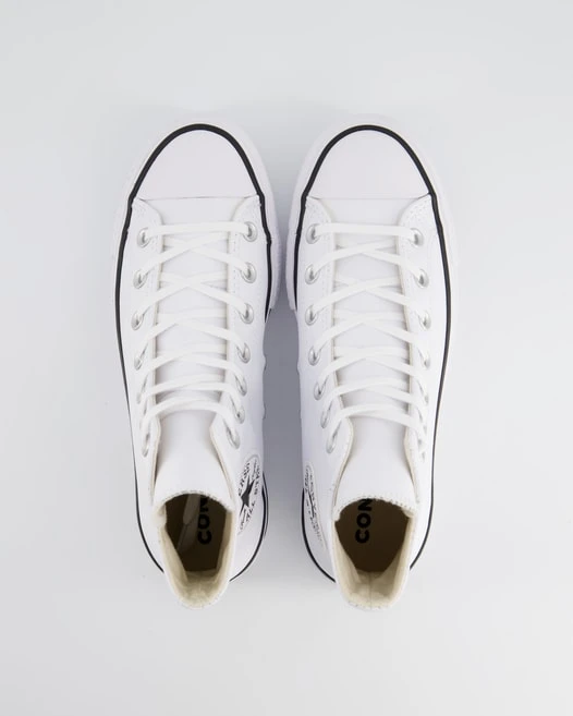 Converse Chuck Taylor All Star Lift HI In Weiß 6 Converse Chuck Taylor All Star Lift HI In Weiß – Bild 4